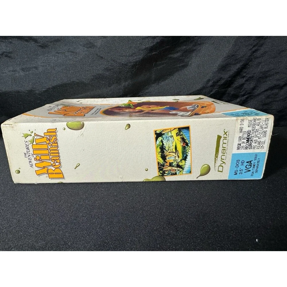 The Adventures of Willy Beamish rare Floppy Dynamix Sierra family